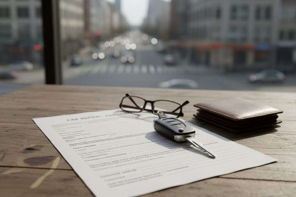 Modèle gratuit de contrat de location de voiture Word