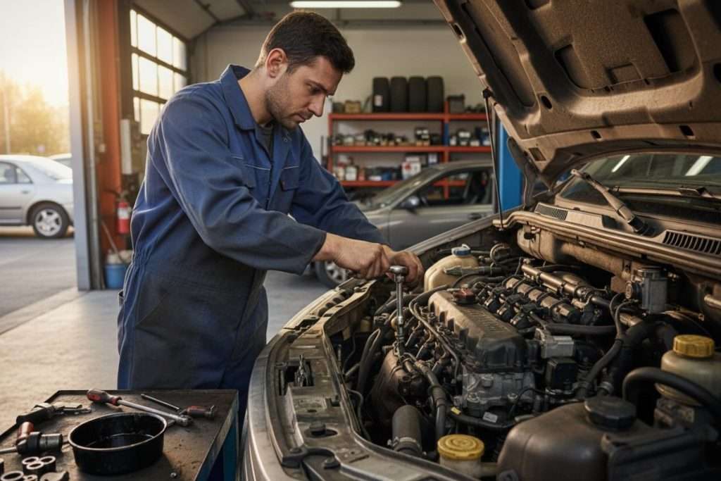 Emplacement bougie préchauffage Fiat Ducato 2.3 Multijet